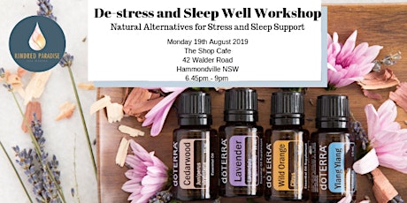 De-stress and Sleep Well Workshop primary image