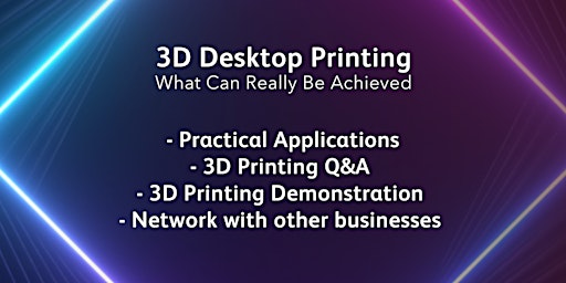 Imagen principal de 3D Desktop Printing  - What can really be achieved?