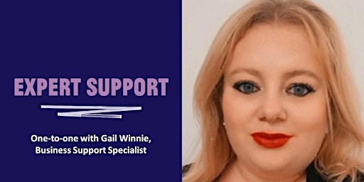 Expert 121 with Gail Winnie, Business Support Specialist primary image