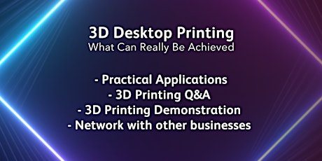 3D Desktop Printing  - What can really be achieved?