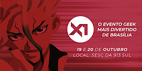 Imagem principal do evento X1 Geek 2019