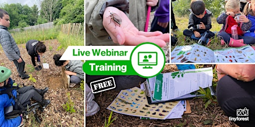 Imagem principal do evento Training webinar: Biodiversity survey training