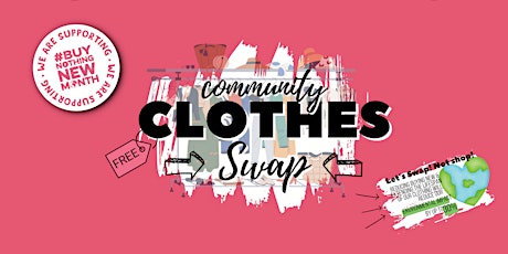 Imagem principal do evento Community Clothes Swap!