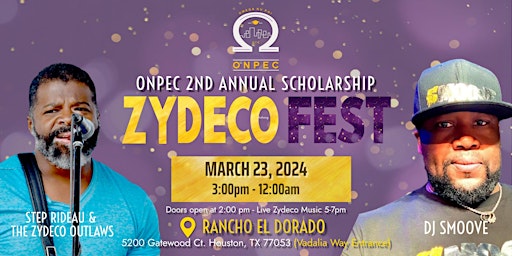 Imagen principal de 2024 ONPEC Scholarship Zydeco Festival