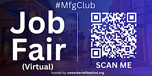 Primaire afbeelding van #MfgClub Virtual Job Fair / Career Expo Event #Montreal