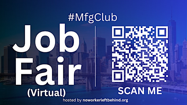 #MfgClub Virtual Job Fair / Career Expo Event #NewYork #NYC