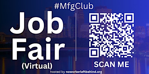 Primaire afbeelding van #MfgClub Virtual Job Fair / Career Expo Event #Minneapolis #MSP