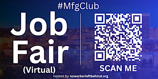 Imagem principal de #MfgClub Virtual Job Fair / Career Expo Event #ColoradoSprings