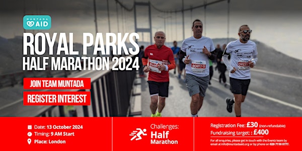 Royal Parks Half Marathon 2024