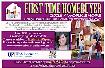 First Time Homebuyer Workshop 05/17 & 05/24 (2 Days) English primary image