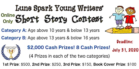 2020 Young Writers' Online Short Story Competition (Online Only) primary image