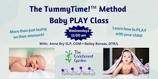 Imagem principal do evento The TummyTime!™ Method  Baby PLAY Class