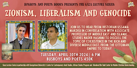 Zionism, Liberalism and Genocide : Gaza Lecture Series primary image