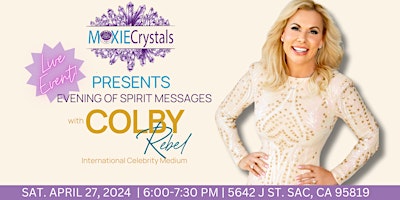 Evening Of Spirit with  Int'l Celebrity Medium Colby Rebel primary image