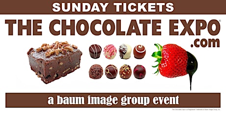 The Chocolate Expo 2024 New Jersey (SUNDAY TICKETS) primary image