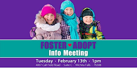 Image principale de Foster Care & Adoption Information Meeting