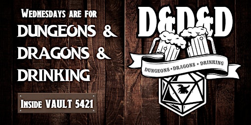 Imagem principal de Triple D Night - Dungeons & Dragons & Drinking