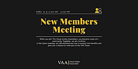 New Members Meeting