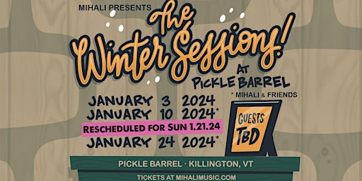 Mihali Presents: The Winter Sessions presented by Fiddlehead primary image
