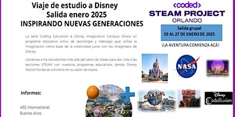 Reunión informativa Viaje de Estudio a Disney primary image