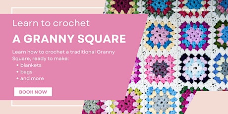 How to crochet granny squares primary image