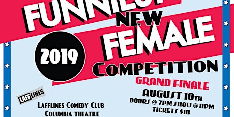 Primaire afbeelding van BC's Funniest NEW Female Competition (GRAND FINALE)