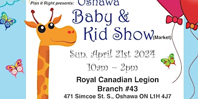 Imagem principal do evento Oshawa Baby and Kid Show