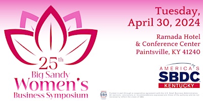 25th Annual Big Sandy Women's Business Symposium primary image