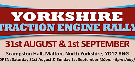 Imagem principal do evento Yorkshire Traction Engine Rally 2024 - Public Camping