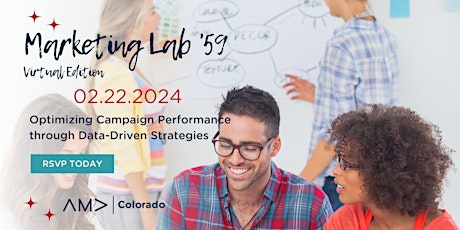 Hauptbild für Marketing Lab 59: Optimizing Campaign Performance w/ Data-Driven Strategies
