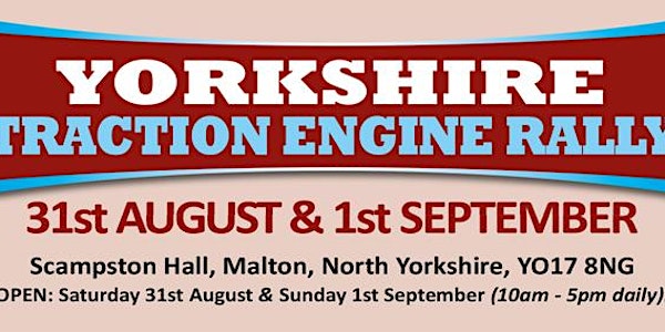 Yorkshire Traction Engine Rally 2024 - Exhibiting/Trading