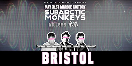 Image principale de Arctic Monkeys Tribute Band - Bristol - May 31st 2024