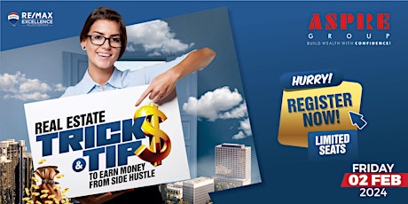 Real Estate Tricks and Tips - To Earn Money from Side Hustle primary image
