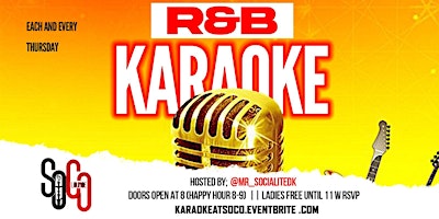 Image principale de R&B  KARAOKE