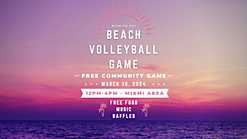 @Living.Like.Ash's FREE Sand Volleyball Game primary image