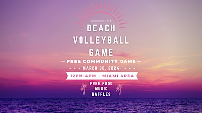 @Living.Like.Ash's FREE Sand Volleyball Game