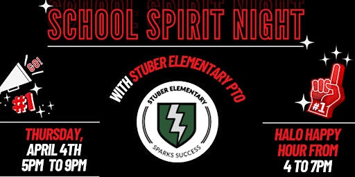 Primaire afbeelding van School Spirit Night - Stuber Elementary PTO