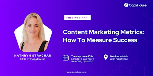 Hauptbild für Content Marketing Metrics:  How To Measure Success