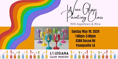 Imagem principal do evento Wine Glass Painting Class