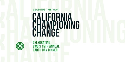 Image principale de EWG's 15th Annual Earth Day Dinner