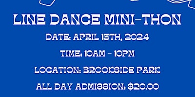 Imagen principal de Country Line Dance Mini-THON