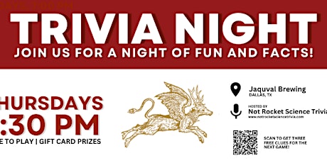 Jaquval Brewing Trivia Night