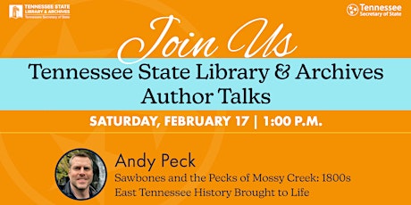 Image principale de Sawbones and the Pecks of Mossy Creek: An Author Talk Event with Andy Peck