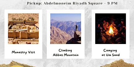 Saint Catherine  two days / one night Trip