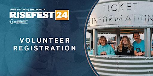 Hauptbild für RiseFest 2024 Volunteers