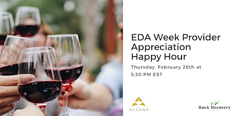 Eating Disorder Awareness Week Provider Appreciation Happy Hour primary image
