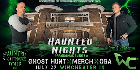 HNPE Presents A Night at Randolph County Infirmary with The Wraith Chasers