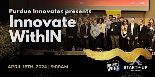 Imagem principal do evento Innovate WithIN Pitch Competition: Purdue Innovates