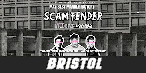 Hauptbild für Sam Fender Tribute Band - Bristol Marble Factory - May 31st 2024