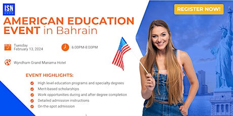 Primaire afbeelding van American Education Event in Manama, Bahrain